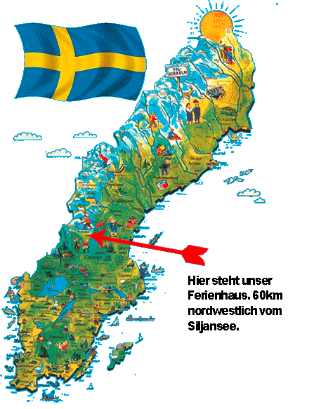 Schwedenkarte